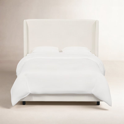 Tilly Upholstered Wingback Bed