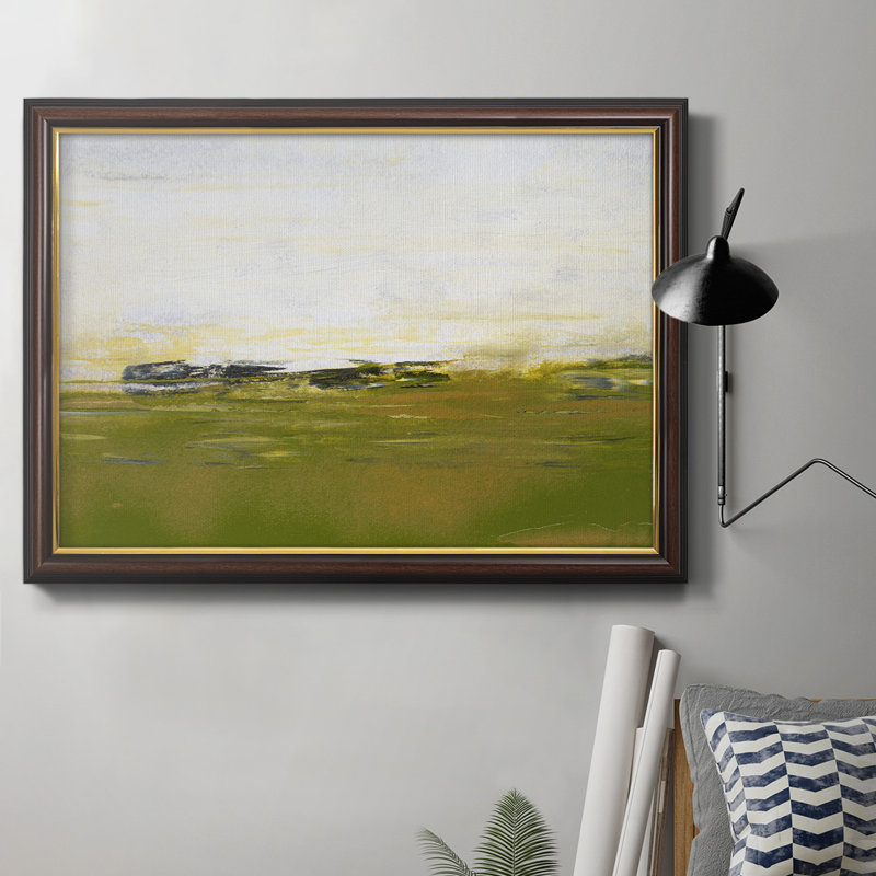 «From The Terrace III», toile encadrée de qualité supérieure - prête à être accrochée, H 18 po x l 27 po x P 1 po