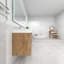 Base de meuble-lavabo mural 72 po Moreno avec plateau en acrylique renforcé Moreno-480673379