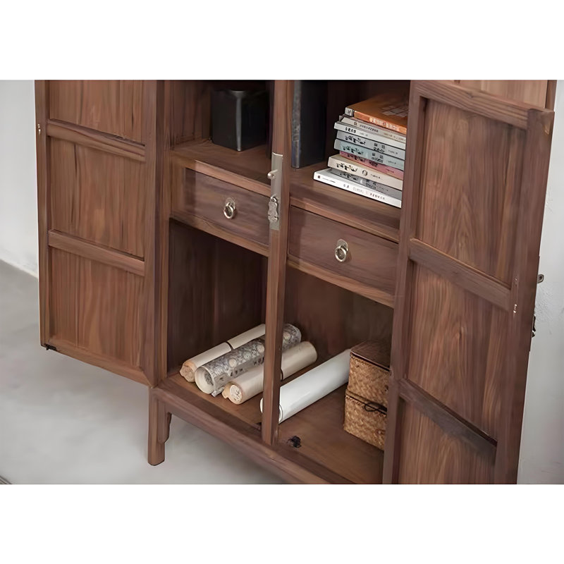 Armoire d'appoint à esthétique chinoise