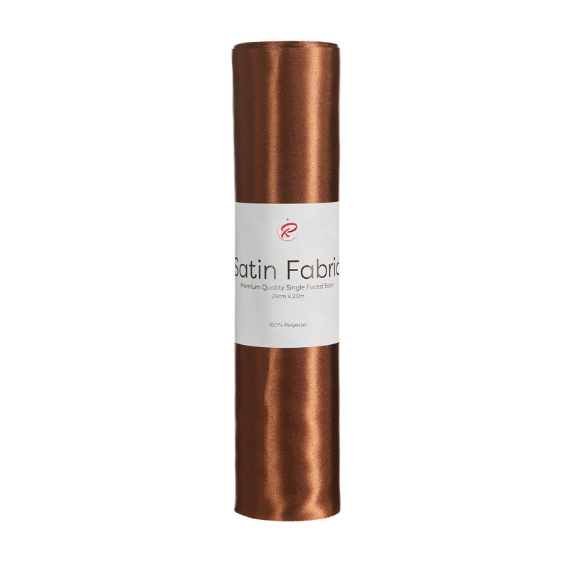 2000cm Satin Ribbon, Espresso