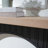 Console Table with Black Arch Base