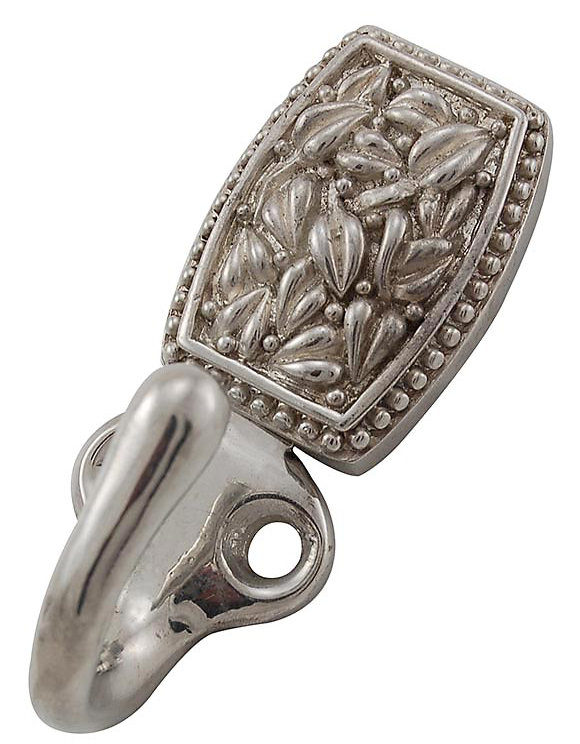 San Michele Wall Hook, Polished Nickel