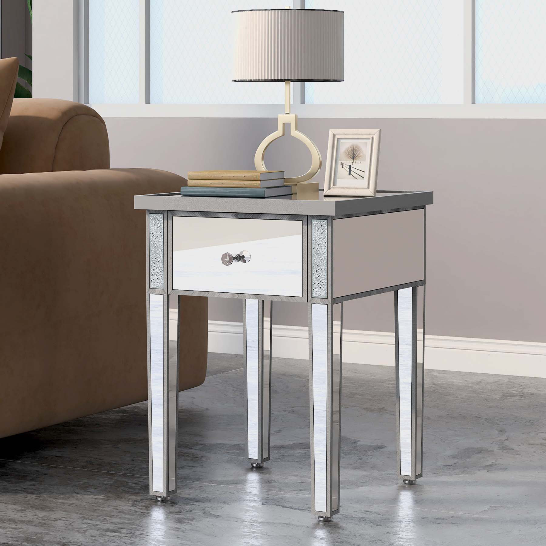 Mercer41 Jazlen End Table with Storage - Wayfair Canada