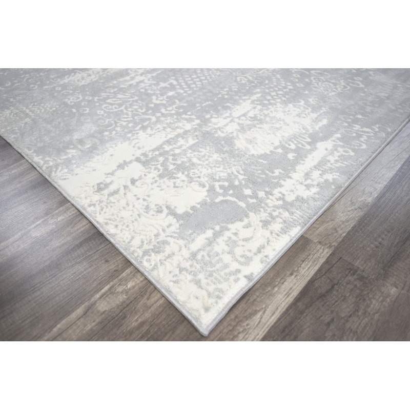 Kyeshia Performance Abstract Indoor Rug, Rectangle 9' x 12'