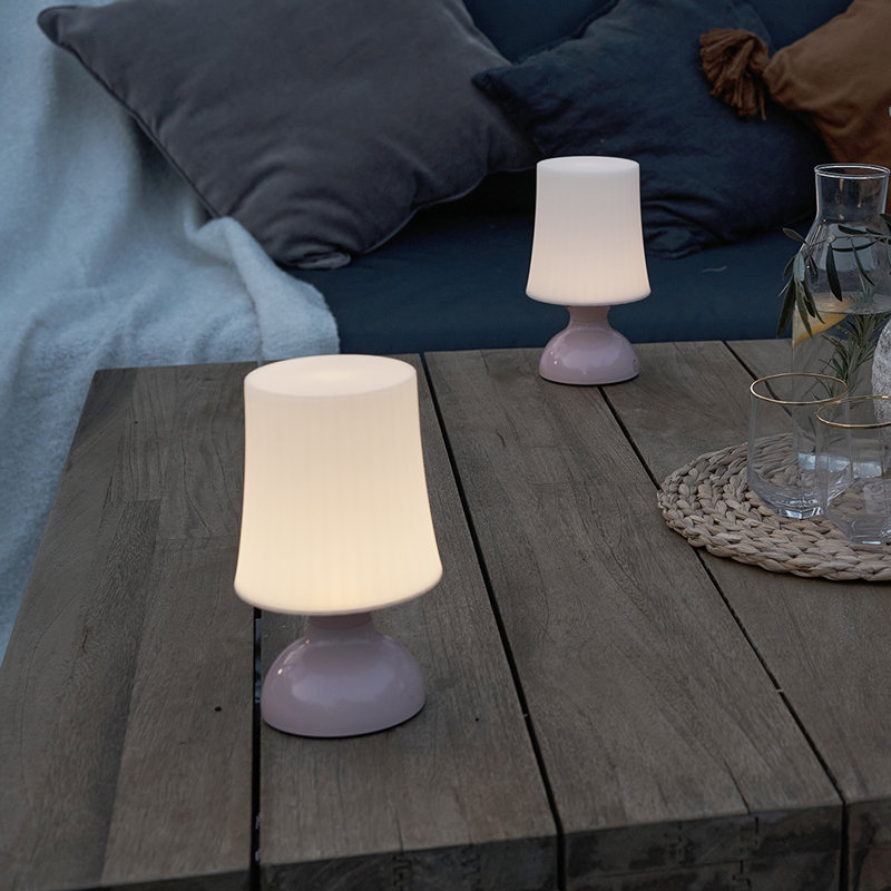 Kamini 20.6cm Battery Powered Integrated LED Outdoor Table Lamp