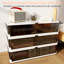 Bac de rangement sous le lit Contenants de rangement empilables avec roulettes-1170687248-1170687249