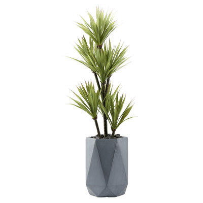 54'' Faux Yucca Tree in Planter