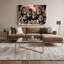 «Big Cats Lions», art mural sur toile noire-120490138