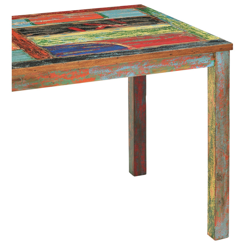 Marina Del Teak Solid Wood Dining Table