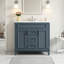 Skyelynn Bathroom Storage Cabinet with 2 Soft Closing Doors,36'' Bathroom Vanity with Top Sink-1628449447