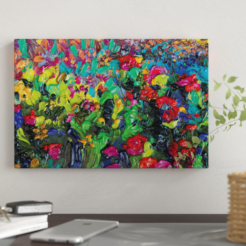 « dc 046 » par iris scott abstracts, impression sur toile, H 16 po x l 24 po x P 1 po, Black Framed Fine Art Paper, Blanc
