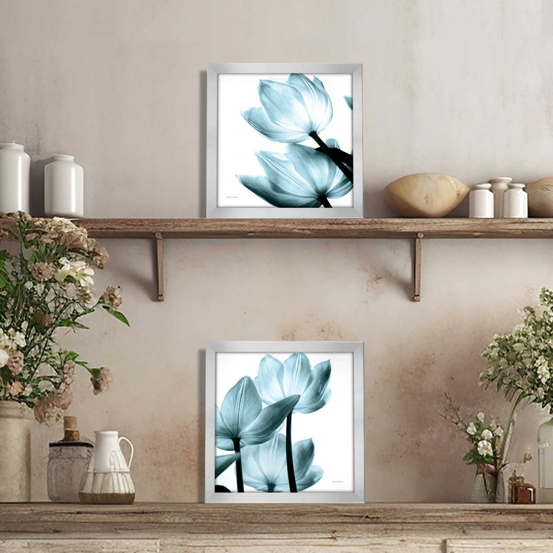 " Translucent Tulips " 2 - Pieces