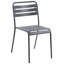 Stackable Outdoor Patio Dining Side Chair-429593810