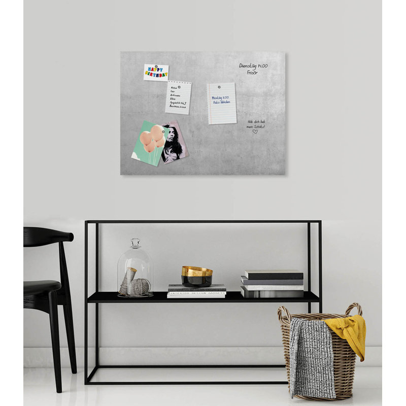 Magnetic Glass Photo Memo Board