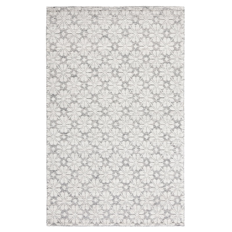 Martha Stewart Hand Woven Wool Rug, Rectangle 5' x 8'