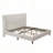 Chenille Fabric Upholstered Bed-636807872