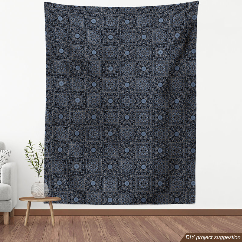 Tissu marocain, H 36 po x l 58 po x P 1 po