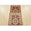 Tapis de couloir rouge nouvel âge en laine 2 pi 2 po x 6 pi 5 po Molini