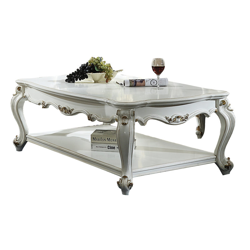 Table basse avec tablette inférieure