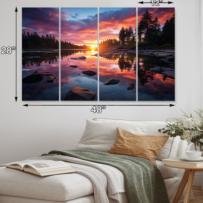 Rustic Landscape & Nature Wall Decor on Metal