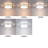 Hanz Selectable LED 2700K, 3000K,3500K, 4000K, 5000K Flush Mount Ceiling Light-1467448764-1467448769