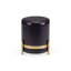 Bruce Leather Vanity Stool