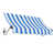 Bright Blue/White Stripe