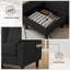 Ensemble de canapés en velours côtelé 4 pièces, canapé modulaire en L avec repose-pieds, causeuse et fauteuil simple-1441700286