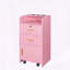 Armoire de rangement verrouillable pour salon de beauté avec support et tiroirs pour sèche-cheveux