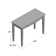 Shaker Solid Wood Writing Desk