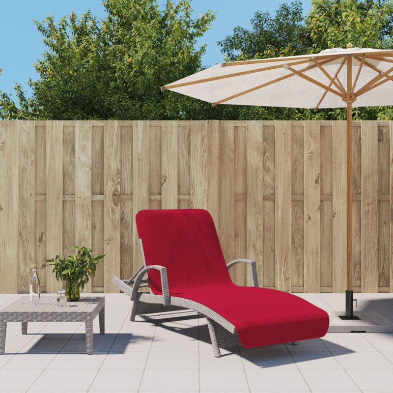 Madgie Beach Towel, Burgundy