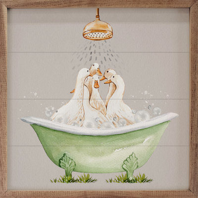 " Bubble Bath Buddies II " Print
