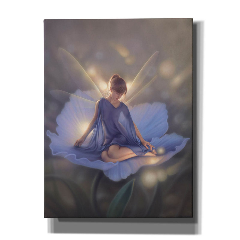 «In The Garden Of Light» par Kirk Reinert, art mural sur toile, H 16 po x l 12 po x P 0,75 po