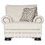Foster 46" Wide Polyester Down Cushion Armchair-85034033