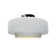 Ceramic LED Semi Flush Mount