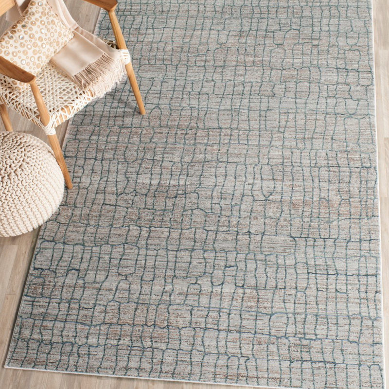Fay Abstract Hand Woven Area Rug, Rectangle 152 x 244 cm