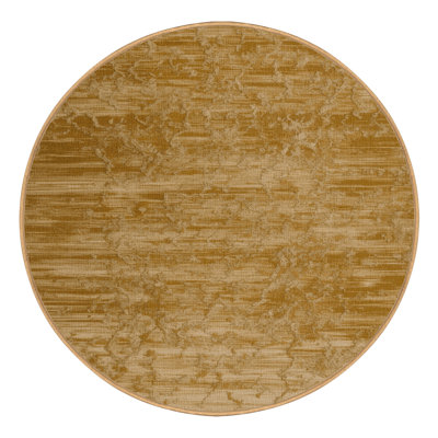Machine Washable Abstract Brown Area Rug
