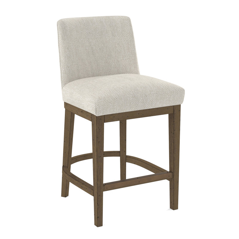Upholstered Stool, 61363-89, White