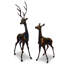 Deer Animals Metal Garden Statue