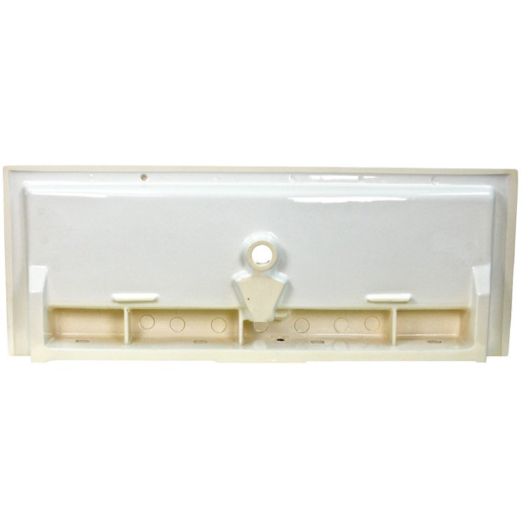 Brayden Studio® Hernandes 17.72'' White Vitreous China Rectangular Bathroom Sink with Overflow