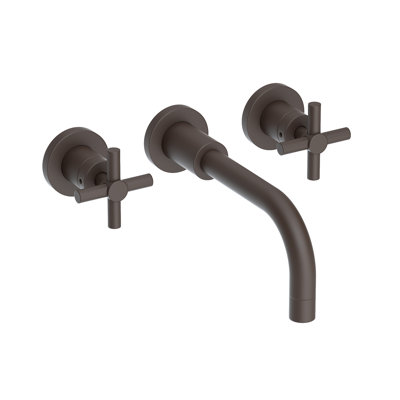 East Linear Wall Mount Bathroom Faucet