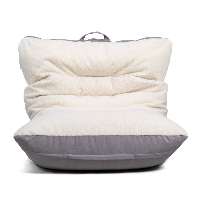 Polyester Bean Bag, Gray 100% Polyester