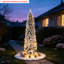 Arbre de Noël artificiel enneigé 6 pi avec sapin noble avec 395 branches
