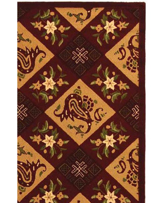 Hand Hooked Wool Pile Rug