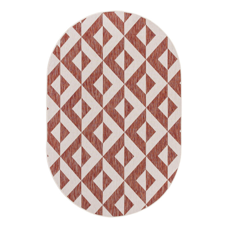 Tapis d'extérieur Ja Napa, Ovale 5 pi 3 po x 8 pi