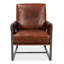 Edmonds Leather Armchair-1409965471