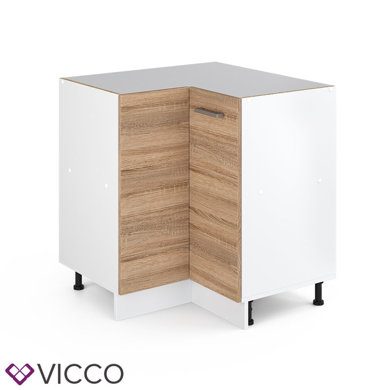 Merih Glossy Base Unit, Sonoma