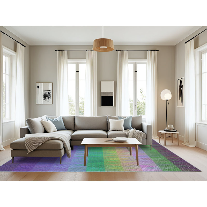 Knap Geometric Indoor Rug, Rectangle 8' x 12'