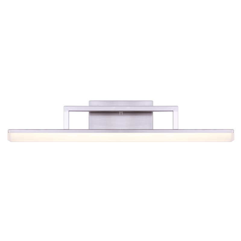 Drake Dimmable LED Vanity Light, Brushed Nickel